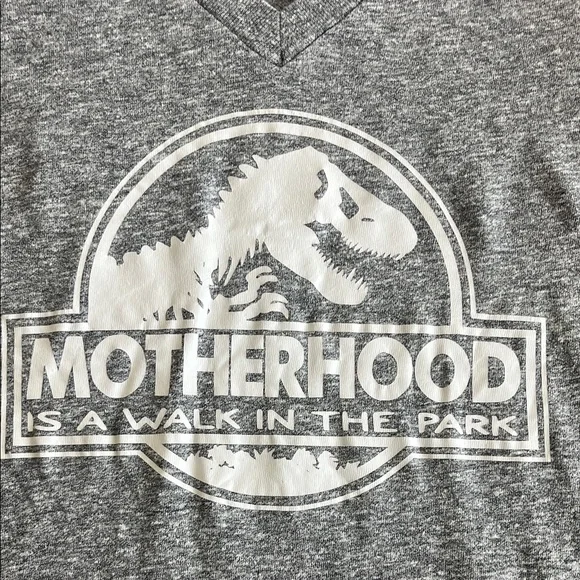Motherhood is a walk in the park Women's T-Shirt S - Picture 4 of 5
